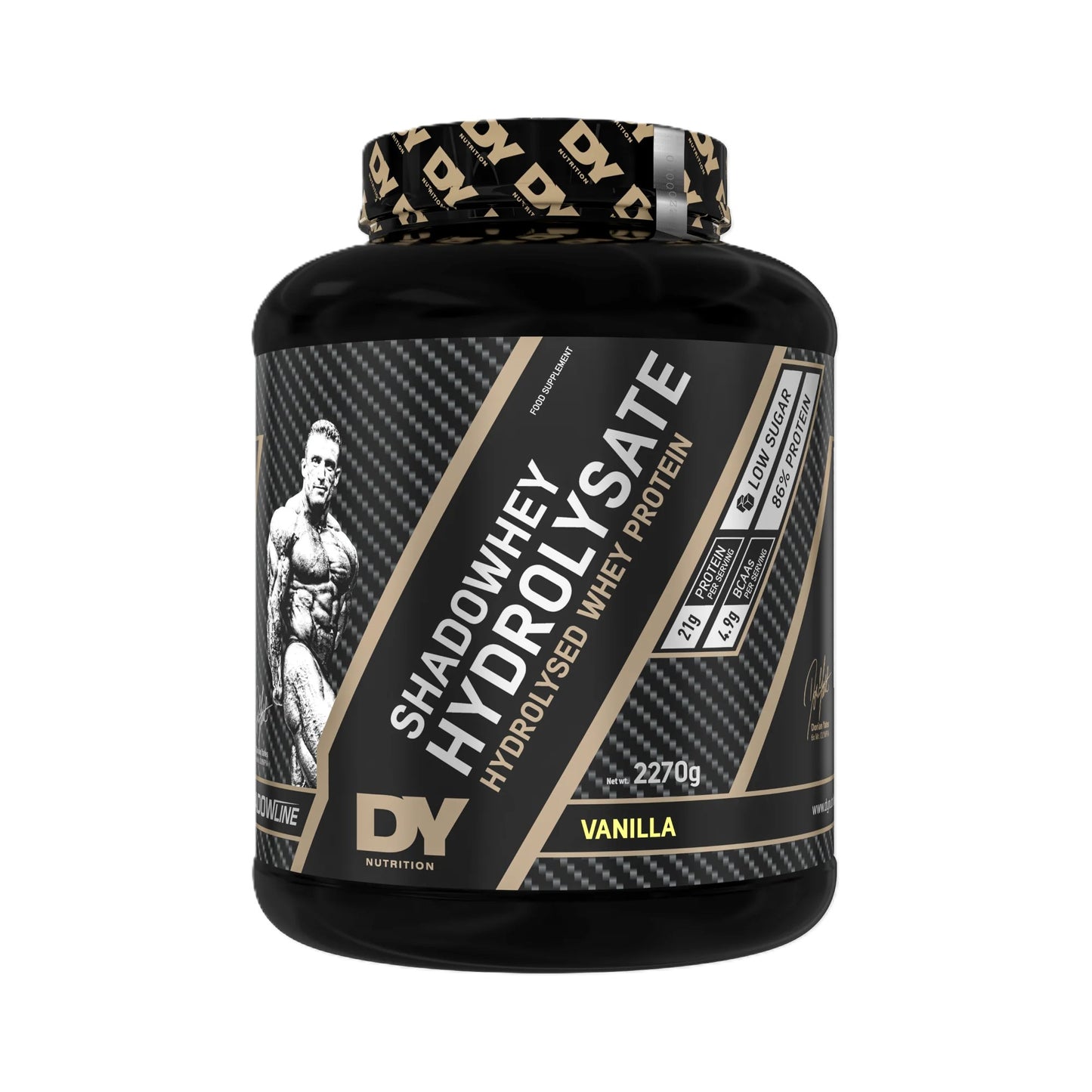 Hydrolyzed,  Shadowhey,  Whey,  Protein,  Dorian Yates,  2270g