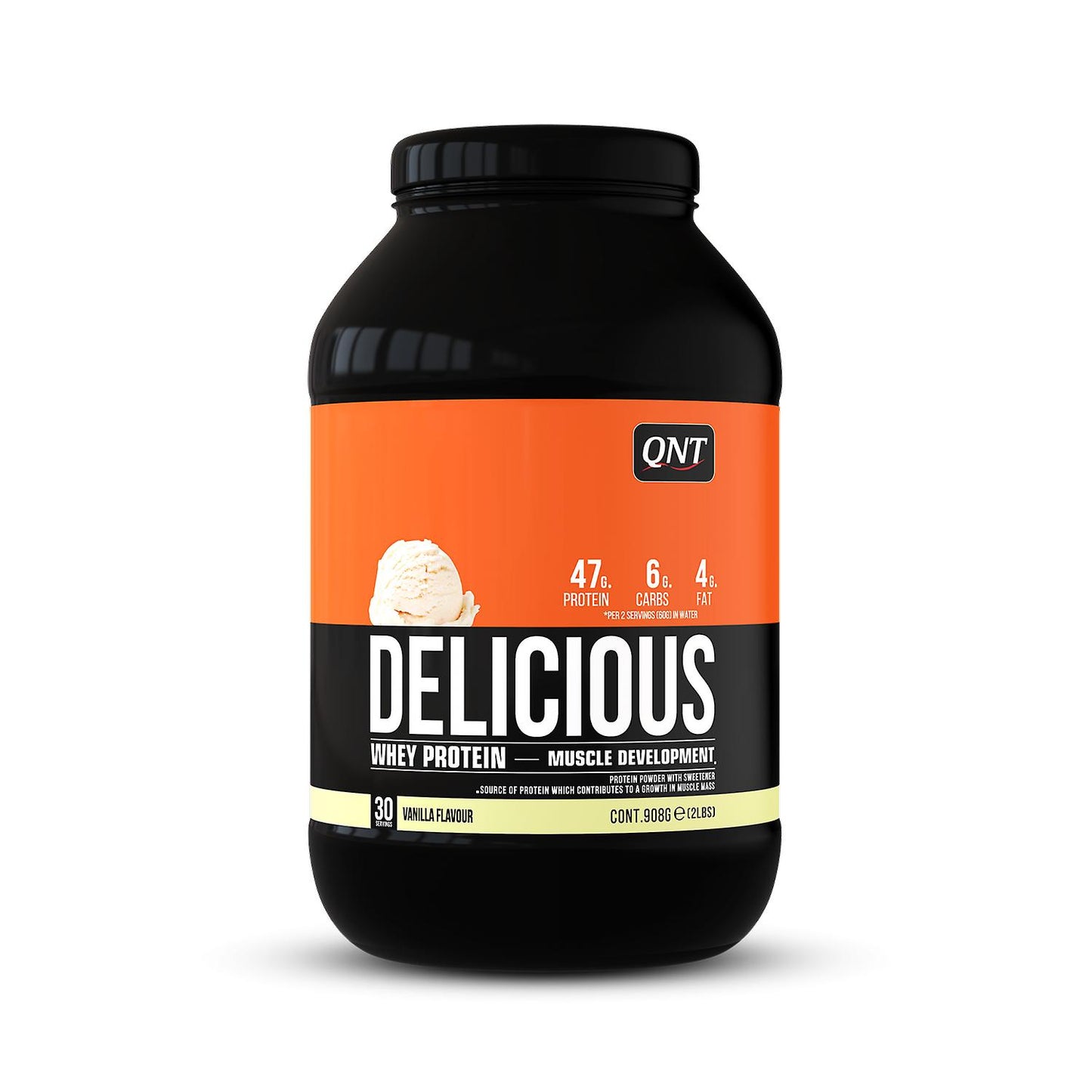 QNT, DELICIOUS WHEY, 908g
