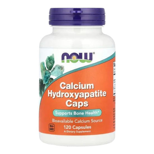 Calcium Hydroxyapatite NOW Foods – Calciu pentru oase, 120 capsule