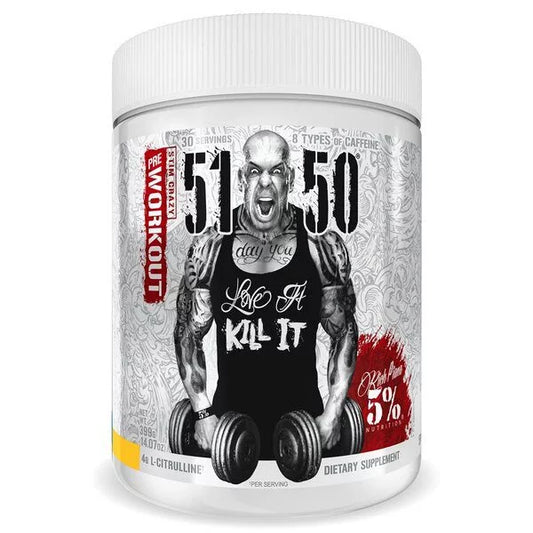 Pre-workout, Rich Piana 5%, Rich Piana 51-50, 375g