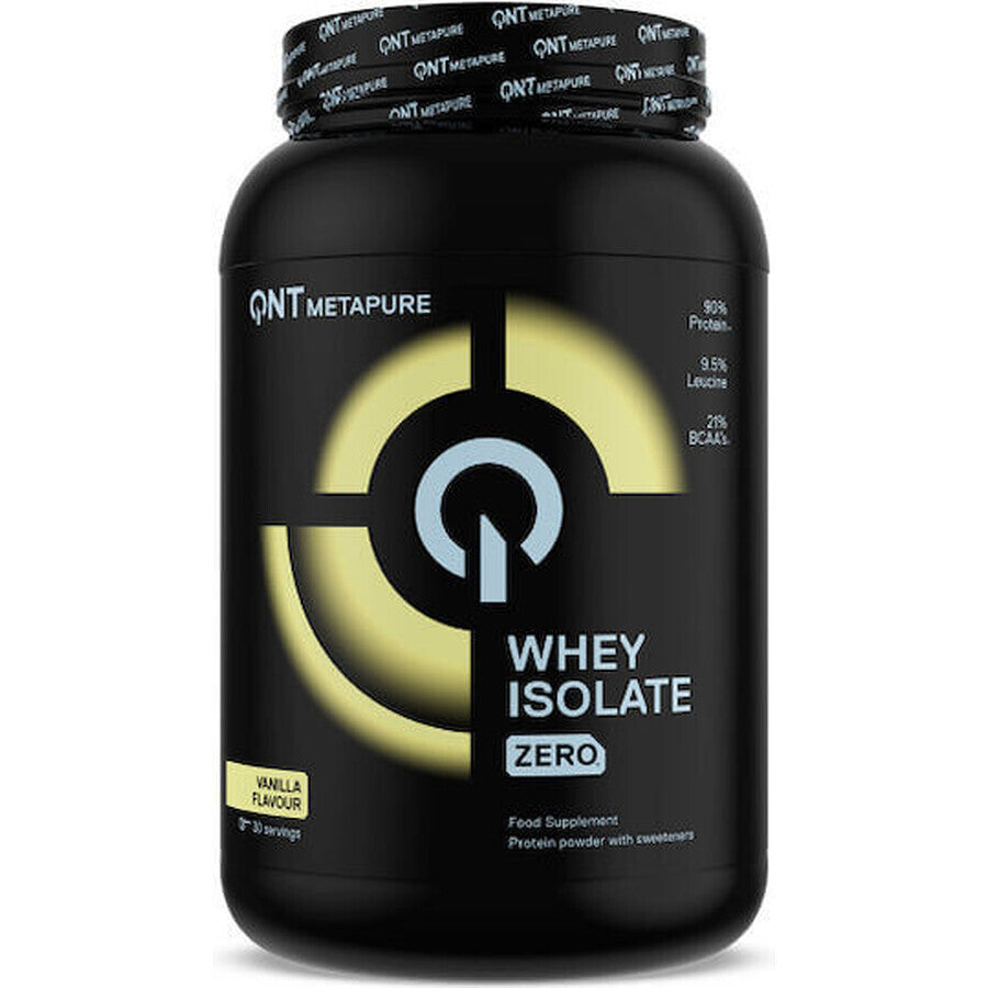 Isolate, Zero, Whey, QNT, Metapure, 908g